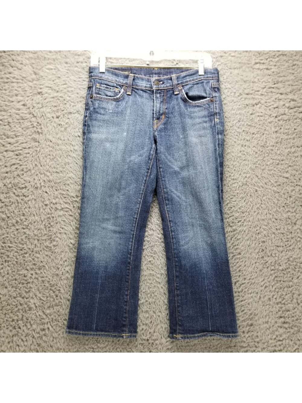 Citizens of Humanity Jeans Womens 27 Blue Kelly #063 Stretch Cropped *Read*